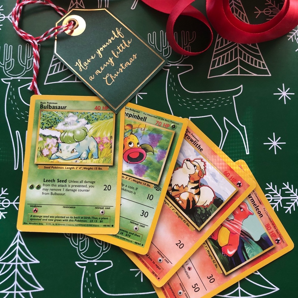 Vintage 90’s Pokémon trading cards 25 pack